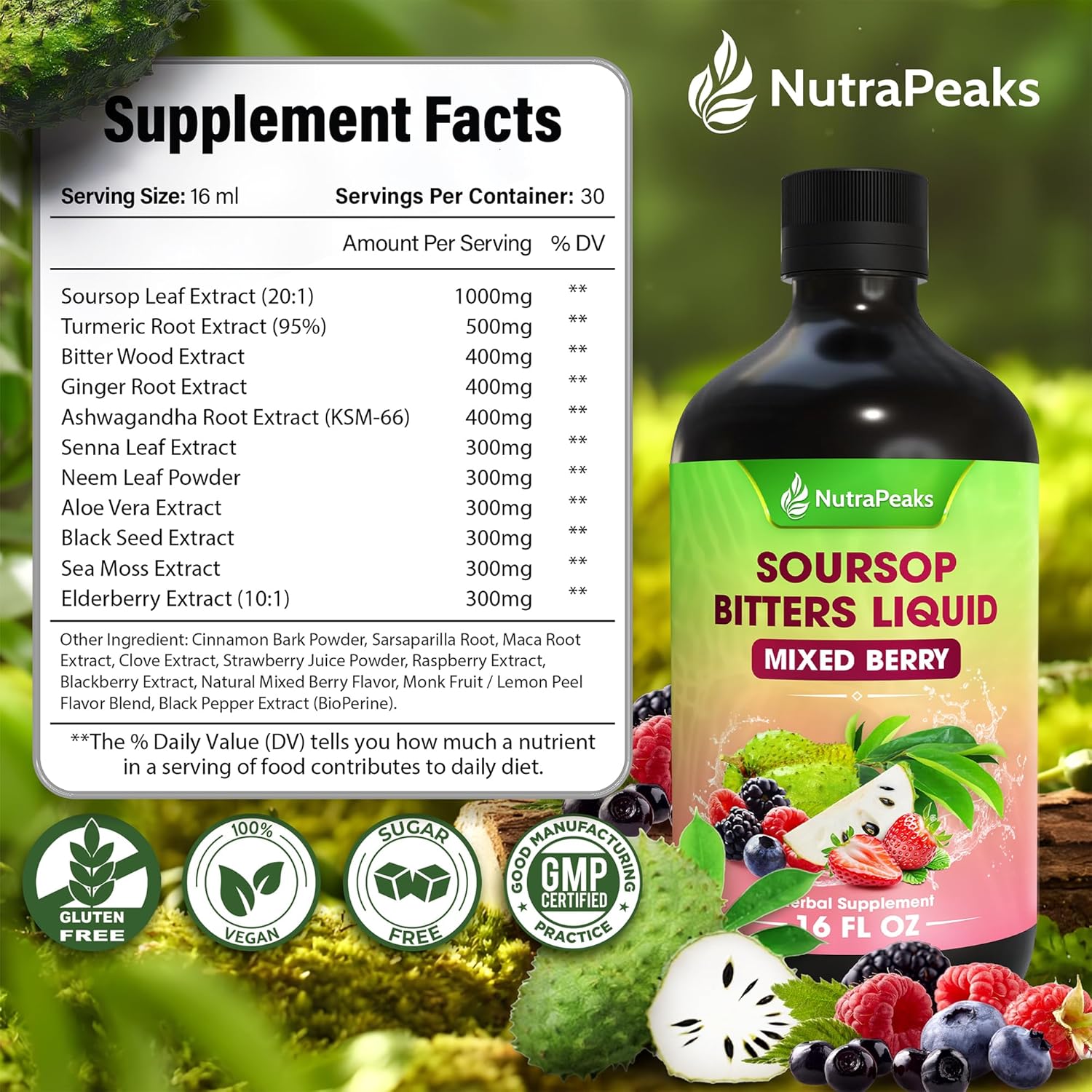 Soursop Bitters Daily Pour