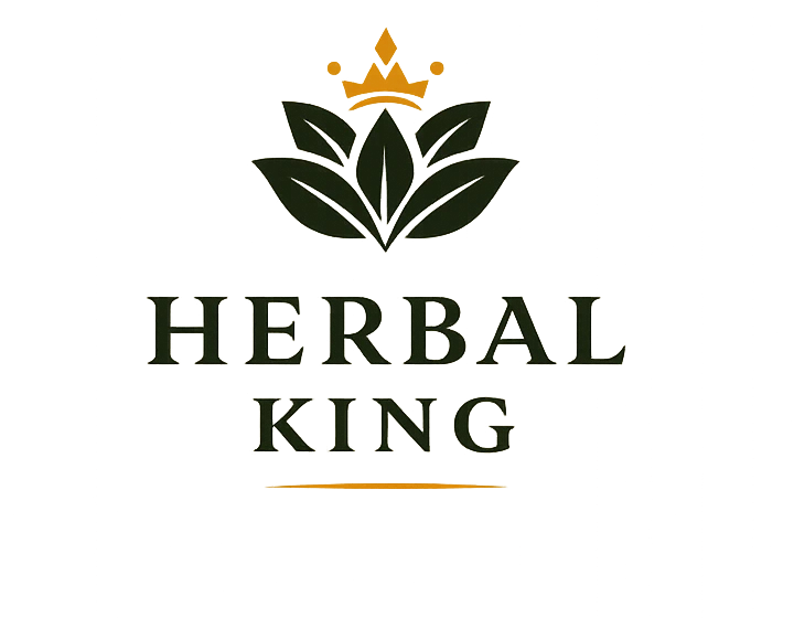 Herbal King logo plaque